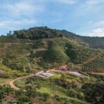 A farm landscape within the Minas Gerais region