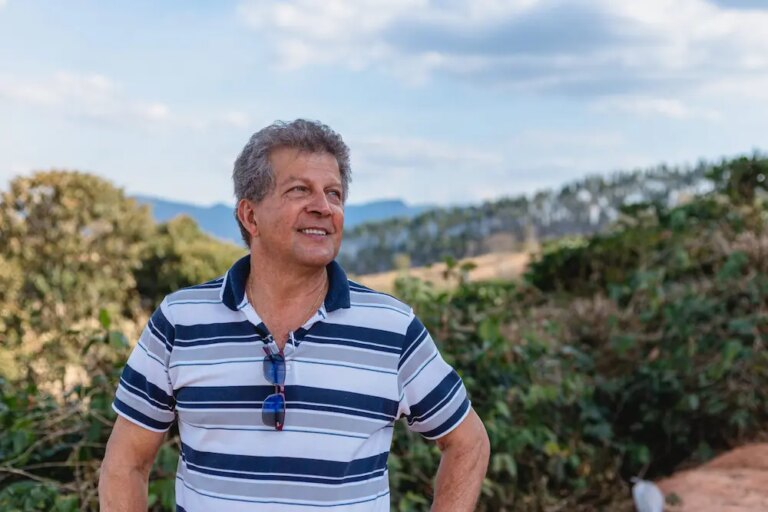 Producer of São Benedito Estate, Antônio José Vilella