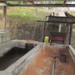 Washing infrastructure at Buena Vista Honduras