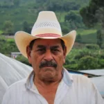 Coffee producer Pedro Moreno at his farm Finca Moreno in Honduras