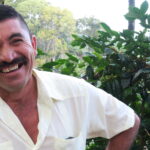 Coffee producer Pedro Erazo in Honduras