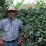 Producer Fernando Contreras owns Entre Caminos located in the Marcala region of Honduras