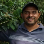 Coffee producer Kelvin Pineda at his farm Arianita in Honduras