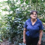 Female coffee producer Mary Nery Marquez of El Liquidambar women in coffee