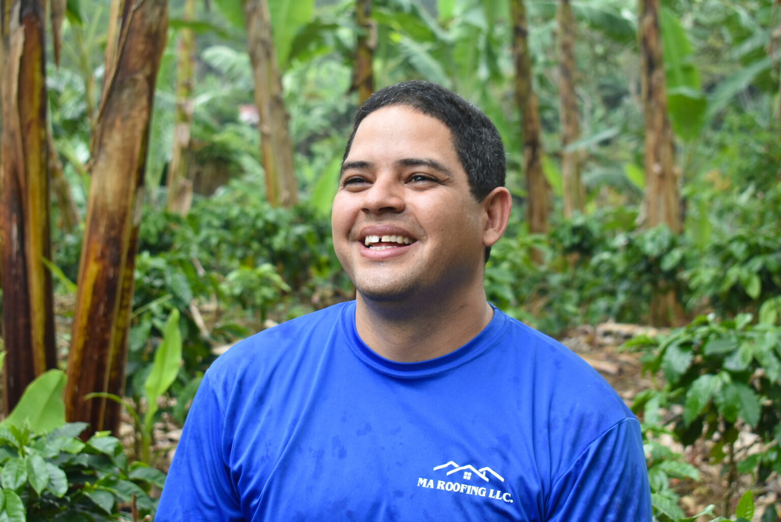 Coffee producer Eudoro Guillen manager of Finca El Recuerdo coffee farm in Nicaragua