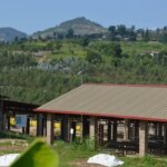 The coffee washing station at Gisanga in Rwanda for preparing specialty coffee