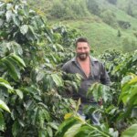 Coffee producer Jose Efrain Gonzales at his farm finca la Perla in Honduras