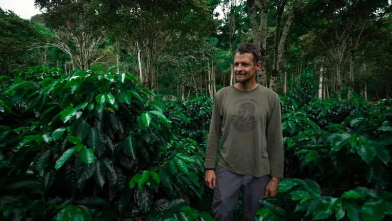 Coffee producer Pepe Jijon at his farm Finca Soledad in Ecuador