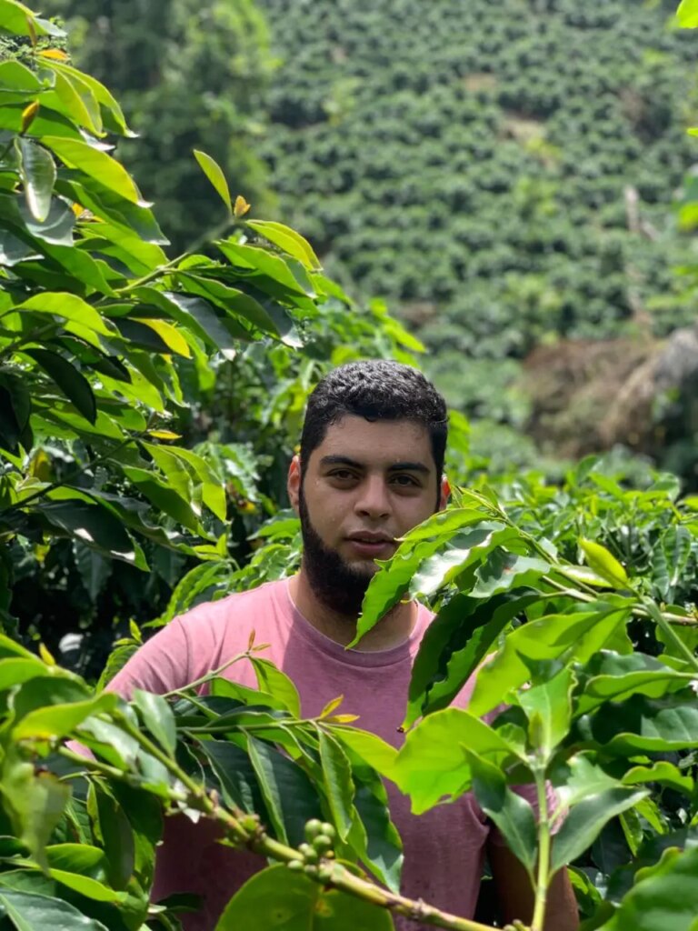 Coffee producer Carlos Madrid at his farm El Danto in Honduras