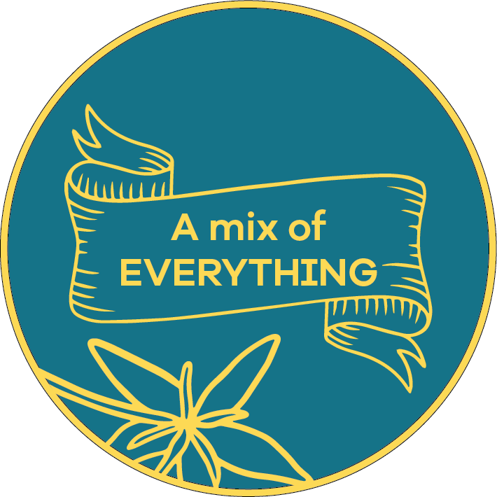 Mix of everything <br> Not sure which? Start with mix